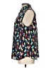 Talbots Outlet Blue Sleeveless Button-Down Shirt Size Lg Petite - photo 5