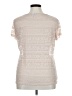 Elle Ivory Short Sleeve Top Size XL - photo 2