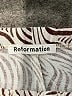Reformation Paisley Silver Casual Pants Size S - photo 7