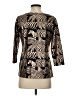 Rebecca Malone Black 3/4 Sleeve Blouse Size S - photo 2