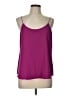 Bar III 100% Polyester Purple Sleeveless Top Size L - photo 1