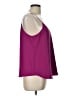 Bar III 100% Polyester Purple Sleeveless Top Size L - photo 4
