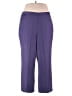 Alfred Dunner Purple Dress Pants Size 18 - photo 1