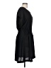 Cotélac 100% Polyester Solid Black Casual Dress Size Lg (3) - photo 4