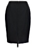 Elie Tahari Solid Black Wool Skirt Size 10 - photo 2