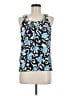 Covington 100% Polyester Blue Sleeveless Blouse Size M (petite) - photo 1