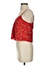 ASOS 100% Polyester Red Sleeveless Blouse Size 2 - photo 5