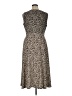 Perceptions Animal Print Brown Cocktail Dress Size 16 - photo 2