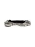 Tory Burch 100% Leather Animal Print Silver Flats Size 6 - photo 1