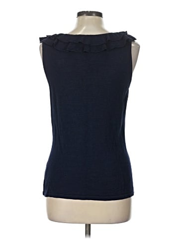 Lauren by Ralph Lauren Sleeveless Silk Top (view 2)