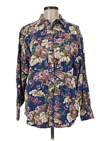 Route 66 Long Sleeve Button-Down Shirt (view 1)