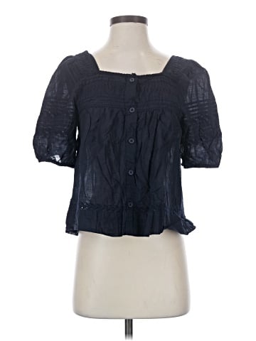 Calypso St. Barth Short Sleeve Blouse (view 1)