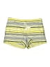 Ann Taylor LOFT Stripes Yellow Shorts Size 10 - photo 1