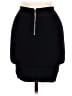 Bebe Solid Black Casual Skirt Size M - photo 2