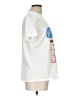 Basic Editions 100% Cotton Ivory Short Sleeve T-Shirt Size L - photo 4