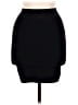 Bebe Solid Black Casual Skirt Size M - photo 1