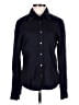 Burberry 100% Cotton Black Long Sleeve Button-Down Shirt Size S - photo 1