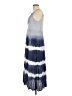 Studio West 100% Cotton Tie-dye Blue Casual Dress Size M - photo 5