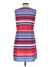 Speed Control 100% Polyester Stripes Red Casual Dress Size S - photo 2