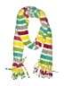 Old Navy 100% Polyester Stripes Yellow Scarf One size - photo 1
