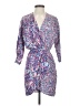 IRO 100% Rayon Paisley Blue Cocktail Dress Size EU (FR) 34 / US 2 - photo 1