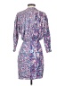 IRO 100% Rayon Paisley Blue Cocktail Dress Size EU (FR) 34 / US 2 - photo 2