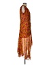 Veronica Beard Print Orange Cocktail Dress Size 12 - photo 4