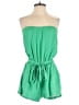 Escapada Solid Green Romper Size S - photo 1