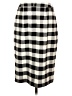 Ann Taylor Checkered-gingham Black Casual Skirt Size 4 - photo 2