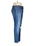 Just Black 100% Cotton Hearts Blue Jeans Size 31 waist - photo 4