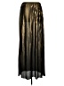Badgley Mischka 100% Polyester Metallic Gold Formal Skirt Size S - photo 2