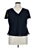 Cato 100% Polyester Blue Short Sleeve T-Shirt Size XL - photo 1