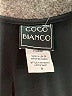 Coco Bianco Black Short Sleeve Top Size M - photo 4