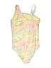 Lands' End Tie-dye Yellow One Piece Swimsuit Size 8 - photo 2