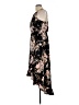 Soprano 100% Polyester Floral Black Casual Dress Size L - photo 5