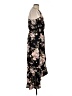 Soprano 100% Polyester Floral Black Casual Dress Size L - photo 4