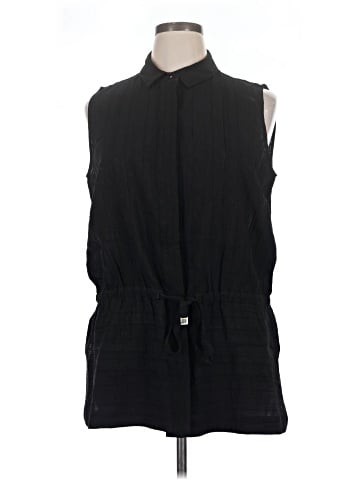 Lafayette 148 New York Sleeveless Button-Down Shirt (view 1)