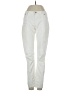Pierre Balmain Chevron-herringbone Ivory White Jeans Size 24 waist - photo 1