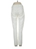 Pierre Balmain Chevron-herringbone Ivory White Jeans Size 24 waist - photo 2