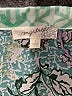 Mystree 100% Polyester Paisley Green Long Sleeve Blouse Size L - photo 7