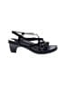 ABEO 100% Leather Black Sandals Size 8 - photo 1