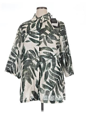 Marina Rinaldi Short Sleeve Blouse (view 1)