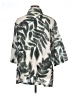 Marina Rinaldi Camo Green Short Sleeve Blouse Size 16 - photo 2