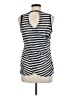 Bar III 100% Polyester Silver Tank Top Size M - photo 2