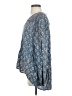 Dylan Blue Long Sleeve Blouse Size S - photo 5