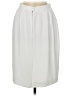 Unbranded 100% Polyester Solid Ivory White Formal Skirt Size 8 (petite) - photo 1
