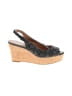 Coach Black Wedges Size 9 1/2 - photo 1