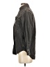 Topshop Gray Long Sleeve Button-Down Shirt Size 4 - photo 5