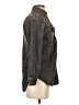 Topshop Gray Long Sleeve Button-Down Shirt Size 4 - photo 4