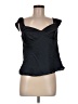 Theory 100% Polyester Black Sleeveless Blouse Size 6 - photo 1